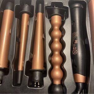 5 in 1 curl wand hair hot curling iron
